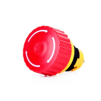 S16-812 16mm Plastik Gövde Yaylı Mantar Acil Stop Buton 2NC, IP65 Işıksız S16-812 16mm Plastik Gövde Yaylı Mantar Acil Stop Buton 2NC, IP65 Işıksız
