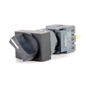 F16-51/52/53/16mm 1-0-2 Plastik Mandal Buton (Yaylı)/Kalıcı IP65