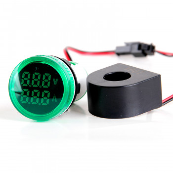 AC LED Voltmetre/Ampermetre