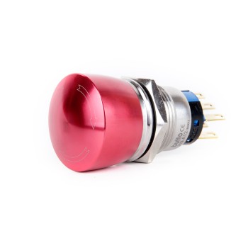 J19-A12 19mm Metal Acil Stop Butonu