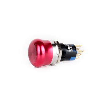 J16-812 16mm Metal Emergency Buton IP67