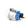 J25-372-BD 25mm Metal Mavi LED Işıklı Kalıcı Buton
