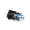 J22-371-AK-WD 22mm Metal Beyaz LED Işıklı Kalıcı Buton 