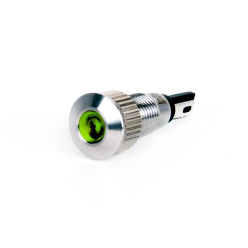 J8-130P-GA2 8mm IP67 Metal Sinyal Lambası 220VAC Yeşil J8-130P-GA2 8mm IP67 Metal Sinyal Lambası 220VAC Yeşil
