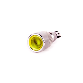 J8-160 8mm Çıkık Kafa Led Metal Sinyal Lambası IP67 220V AC (Butto)