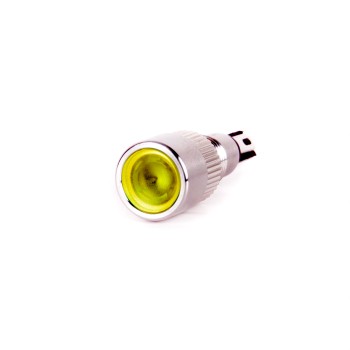 J8-160 8mm Çıkık Kafa  Led Metal Sinyal Lambası IP67 220V AC  (Butto)