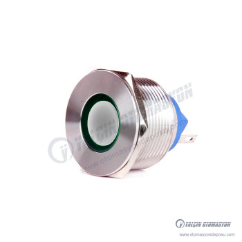 J22-170P-WA2 22mm IP67 Metal Sinyal Lambası 220VAC Beyaz J22-170P-WA2 22mm IP67 Metal Sinyal Lambası 220VAC Beyaz