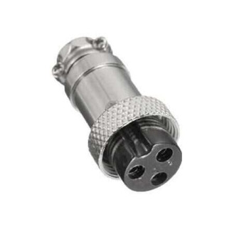 Mike Konnektör 16mm Kablo (Seyyar) Tip 3Pin Dişi Mike Konnektör 16mm Kablo (Seyyar) Tip 3Pin Dişi