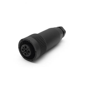 RD24-4A  4 Pinli Kablo Tipi (Seyyar) Dişi  Konnektör