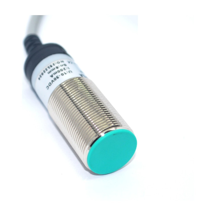 SL18-D08PLA 18mm Endüktif Sensör – 8mm Algılama, PNP NO, 2m Kablolu SL18-D08PLA 18mm Endüktif Sensör – 8mm Algılama, PNP NO, 2m Kablolu