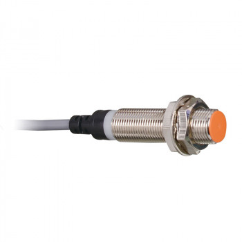 LM12-2002A (CJY12E-02KA) 12mm Metal Silindirik Düz Kafa Endüktif Sensor 2mm Algılama 90-250V AC İki Kablo NO