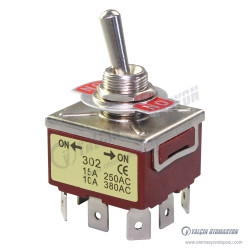 G5-519-F Kalıcı Tip Toggle Switch 9 Pin ON-OFF 15A 250V G5-519-F Kalıcı Tip Toggle Switch 9 Pin ON-OFF 15A 250V