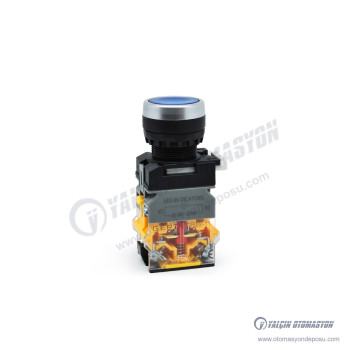 GR22-3711-B2 Mavi Led Işıklı 220V Kalıcı Buton 1NO-1NC Kontaklı (LA38 Serisi) GR22-3711-B2 Mavi Led Işıklı 220V Kalıcı Buton 1NO-1NC Kontaklı (LA38 Serisi)