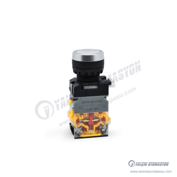 GR22-3711-W2 Beyaz Led Işıklı 220V Kalıcı Buton 1NO-1NC Kontaklı (LA38 Serisi) GR22-3711-W2 Beyaz Led Işıklı 220V Kalıcı Buton 1NO-1NC Kontaklı (LA38 Serisi)