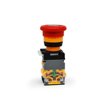 GR22-8702-RD Kırmızı Led Işıklı 24V Acil Stop Butonu 2NC Kontaklı (LA38 Serisi) GR22-8702-RD Kırmızı Led Işıklı 24V Acil Stop Butonu 2NC Kontaklı (LA38 Serisi)