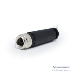SL08-F03S M8 3 Pin Düz Dişi Konnektör SL08-F03S M8 3 Pin Düz Dişi Konnektör