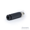 SL08-M04S M8 4 Pin Düz Erkek Konnektör – ürün görseli 2 SL08-M04S M8 4 Pin Düz Erkek Konnektör – ürün görseli 2