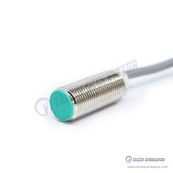 SL12-D04PLA 12mm Endüktif Sensör – 4mm Algılama, PNP NO, 2m Kablolu