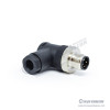 SL12-M04D M12 90° 4 Pinli Erkek Konnektör – ürün görseli 2 SL12-M04D M12 90° 4 Pinli Erkek Konnektör – ürün görseli 2