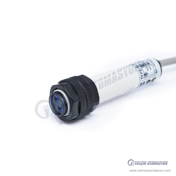 SLP12-DR100NLC 100cm Reflektörden Yansılamlı Fotosel , M12 NPN NO+NC – SELİ SLP12-DR100NLC 100cm Reflektörden Yansılamlı Fotosel , M12 NPN NO+NC – SELİ