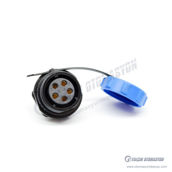 SP21P-5F Makine Tipi 5Pin Dişi Ip68 Konnektör SP21P-5F Makine Tipi 5Pin Dişi Ip68 Konnektör