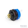 SP21P-8M Makine Tipi 8Pin Erkek Ip68 Konnektör – ürün görseli 2 SP21P-8M Makine Tipi 8Pin Erkek Ip68 Konnektör – ürün görseli 2
