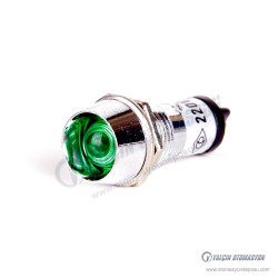 AD22C-12T-024-G 12mm LED Metal Sinyal Yeşil AD22C-12T-024-G 12mm LED Metal Sinyal Yeşil