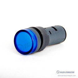 AD22-16DS--23B 16mm LED ışıklımavi kırmızı sinyal lambası 220V AC AD22-16DS--23B 16mm LED ışıklımavi kırmızı sinyal lambası 220V AC
