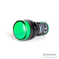 AD22-22DS--23G 22mm Yuvarlak Gövdeli Plastik Sinyal Lambası Yeşil LED Işıklı 24V AC /DC AD22-22DS--23G 22mm Yuvarlak Gövdeli Plastik Sinyal Lambası Yeşil LED Işıklı 24V AC /DC