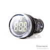 AD22-22VM-DC-W Beyaz 22mm Yuvarlak DC Voltmetre 5-60V – ürün görseli 3 AD22-22VM-DC-W Beyaz 22mm Yuvarlak DC Voltmetre 5-60V – ürün görseli 3