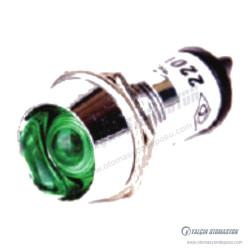 AD22C-10T-024-W Beyaz 10mm Ultra Parlak Metal LED Sinyal 12-24V AC/DC AD22C-10T-024-W Beyaz 10mm Ultra Parlak Metal LED Sinyal 12-24V AC/DC