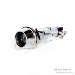 AD22C-8T-024-Y Sarı 8mm Ultra Parlak Metal LED Sinyal 12-24V AC/DC AD22C-8T-024-Y Sarı 8mm Ultra Parlak Metal LED Sinyal 12-24V AC/DC