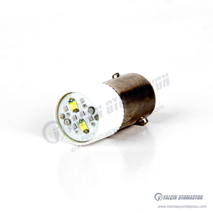 Ba9S-WD Beyaz LED Buton Lambası 12-24V AC/DC – SELİ Ba9S-WD Beyaz LED Buton Lambası 12-24V AC/DC – SELİ