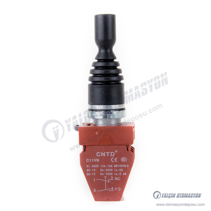C2MN-F4 4 Yönlü Kalıcı Joystick Kumanda 4NO 6A 250V – CNTD C2MN-F4 4 Yönlü Kalıcı Joystick Kumanda 4NO 6A 250V – CNTD