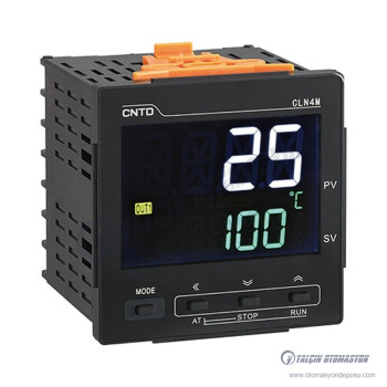 CLN4M-462 72x72mm LCD Ekranlı PID Isı Kontrol Cihazı Röle + SSR Çıkışlı 2 Alarm - 100-240V AC
