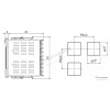 CLN4M-462 72x72mm LCD Ekranlı PID Isı Kontrol Cihazı Röle + SSR Çıkışlı 2 Alarm - 100-240V AC teknik çizim ve ölçüleri CLN4M-462 72x72mm LCD Ekranlı PID Isı Kontrol Cihazı Röle + SSR Çıkışlı 2 Alarm - 100-240V AC teknik çizim ve ölçüleri