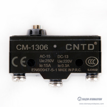CM-1306 Kısa Pimli Mikro Switch 15A 250V