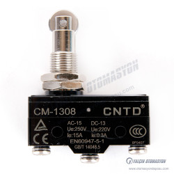 CM-1308 Düz Makaralı Pimli Mikro Switch 15A 250V CM-1308 Düz Makaralı Pimli Mikro Switch 15A 250V