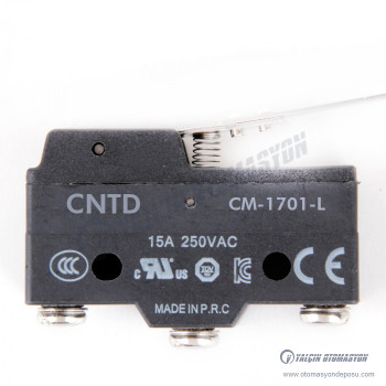 CM-1701-L Uzun Kalın Paletli Mikro Switch 15A 250V
