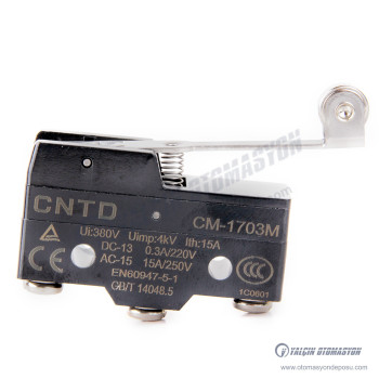 CM-1703M Uzun İnce Pimli Mikro Switch 15A 250V
