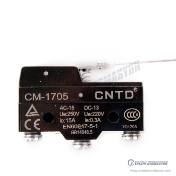 CM-1705 Uzun Tellli Mikro Switch 15A 250V