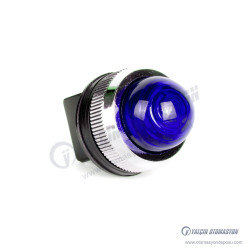 CPNR-30B24 30mm Yuvarlak Gövdeli Plastik Bombe Kafalı Sinyal Lambası Mavi LED Işıklı 24V AC/DC CPNR-30B24 30mm Yuvarlak Gövdeli Plastik Bombe Kafalı Sinyal Lambası Mavi LED Işıklı 24V AC/DC