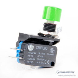 CSAQ-C (CMPV16C) 16A 250V Dikey Tahrikli Yeşil Kafalı Mikro Switch CSAQ-C (CMPV16C) 16A 250V Dikey Tahrikli Yeşil Kafalı Mikro Switch