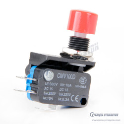 CSAQ-D (CMVP16D) 16A 250V Dikey Tahrikli Kırmızı Kafalı Mikro Switch CSAQ-D (CMVP16D) 16A 250V Dikey Tahrikli Kırmızı Kafalı Mikro Switch