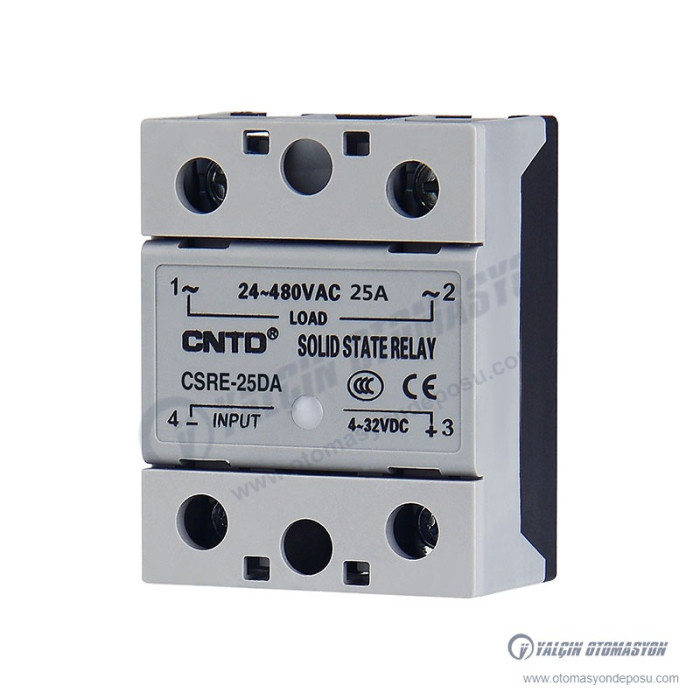 CSR-100DA 100A Tek Fazlı SSR Giriş:3-32V DC Çıkış: 24-480V AC – CNTD CSR-100DA 100A Tek Fazlı SSR Giriş:3-32V DC Çıkış: 24-480V AC – CNTD