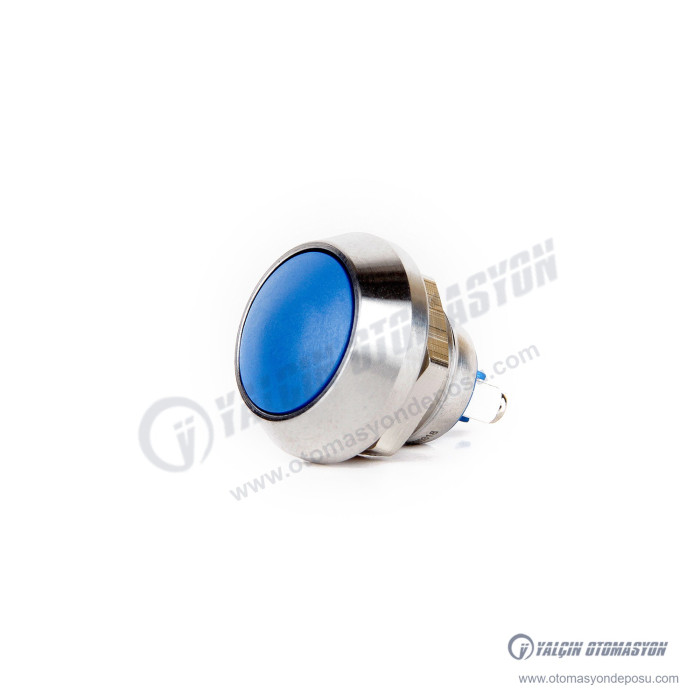 EJ12-231-AB 12mm Işıksız Bombeli Mavi Kafa Yaylı Buton ıp67 – BUTTO EJ12-231-AB 12mm Işıksız Bombeli Mavi Kafa Yaylı Buton ıp67 – BUTTO