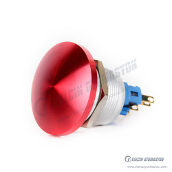 EJ22-241-AK-R 22mm Işıksız Kırmızı Mantar Kafa Yaylı Buton ıp67 EJ22-241-AK-R 22mm Işıksız Kırmızı Mantar Kafa Yaylı Buton ıp67