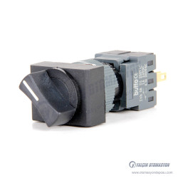 F16-431-0 16mm Dikdörtgen Gövde 0-1 Yaylı Mandal Buton F16-431-0 16mm Dikdörtgen Gövde 0-1 Yaylı Mandal Buton