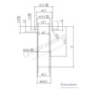 G6-130-15-YA2 6mm Metal Sinyal Lambası 15cm Kablolu 220V Sarı teknik çizim ve ölçüleri G6-130-15-YA2 6mm Metal Sinyal Lambası 15cm Kablolu 220V Sarı teknik çizim ve ölçüleri