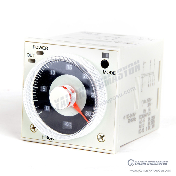 H3CR-A8 (Multi Voltaj) Zaman Rölesi 0, 005sn-300 saat H3CR-A8 (Multi Voltaj) Zaman Rölesi 0, 005sn-300 saat